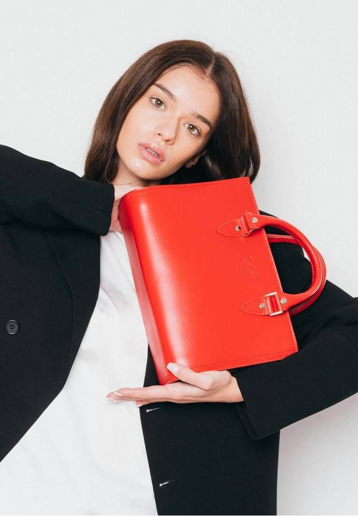 Chic Bag Elegant Stylish Leather Handbag for Women - Leather Purse Backpack