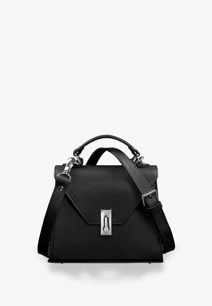 Women's Leather Crossbody Bag – Elegant, Compact and Handcrafted - Leather Purse Backpack