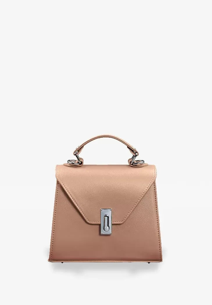 Women's Leather Crossbody Bag – Elegant, Compact and Handcrafted - Leather Purse Backpack