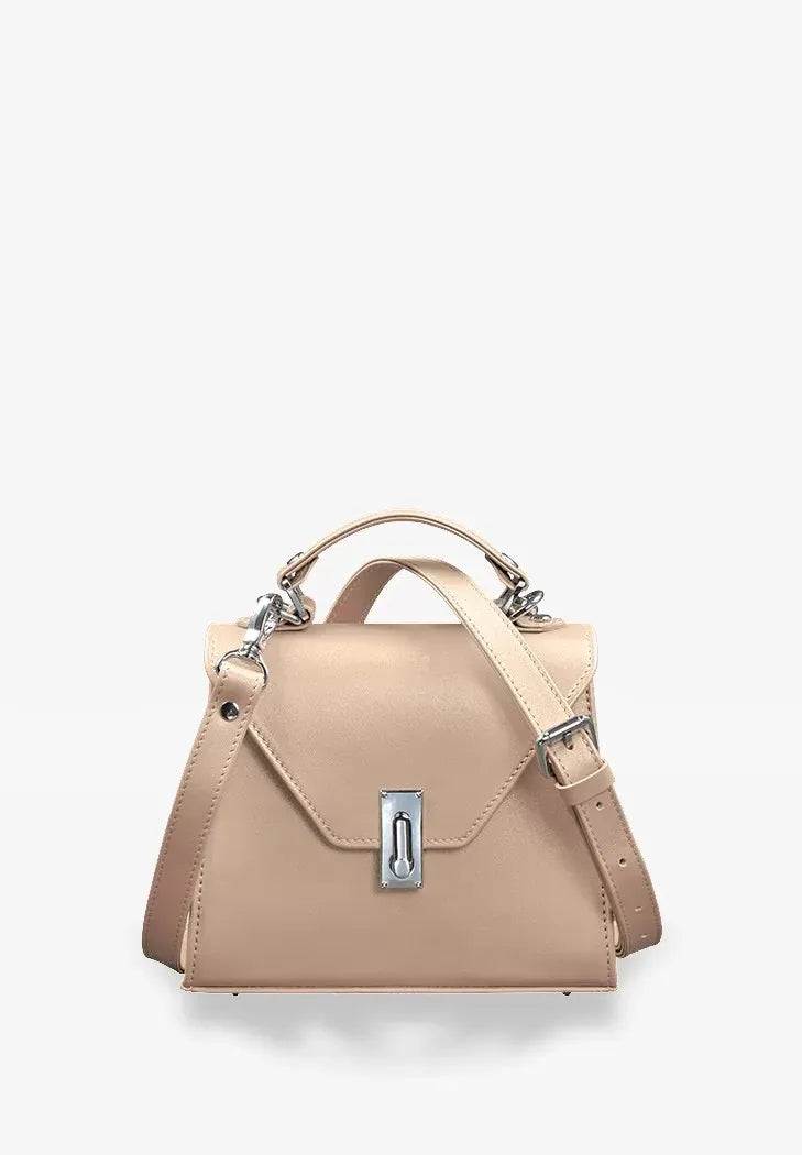Women's Leather Crossbody Bag – Elegant, Compact and Handcrafted - Leather Purse Backpack