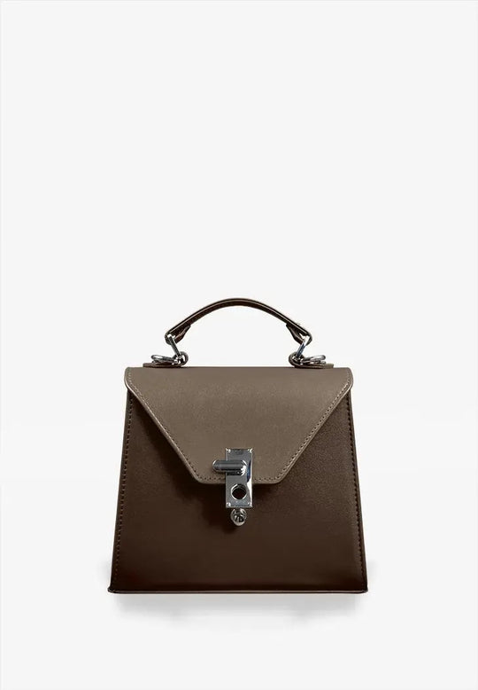 Women's Leather Crossbody Bag – Elegant, Compact and Handcrafted - Leather Purse Backpack