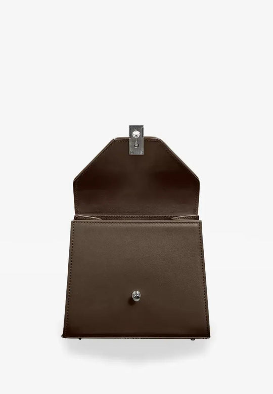 Women's Leather Crossbody Bag – Elegant, Compact and Handcrafted - Leather Purse Backpack