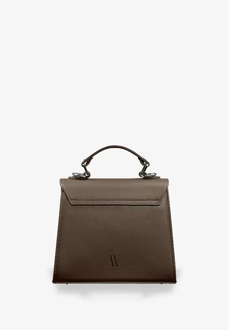 Women's Leather Crossbody Bag – Elegant, Compact and Handcrafted - Leather Purse Backpack