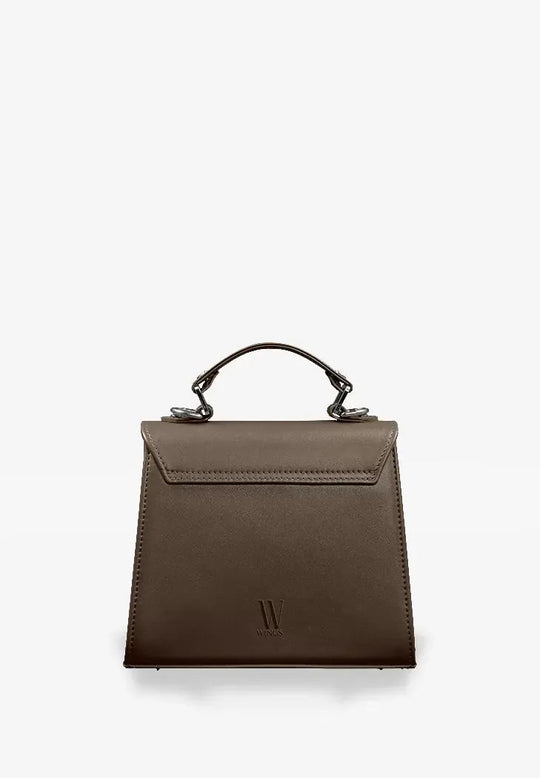 Women's Leather Crossbody Bag – Elegant, Compact and Handcrafted - Leather Purse Backpack