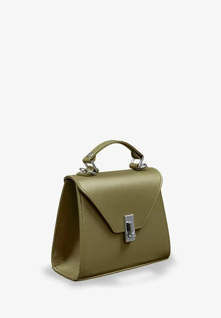 Women's Leather Crossbody Bag – Elegant, Compact and Handcrafted - Leather Purse Backpack