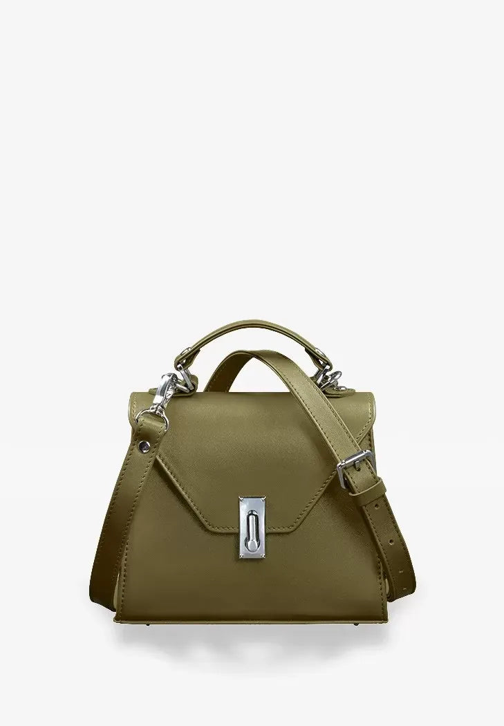 Women's Leather Crossbody Bag – Elegant, Compact and Handcrafted - Leather Purse Backpack