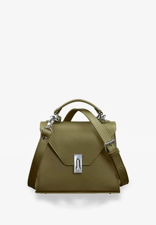 Women's Leather Crossbody Bag – Elegant, Compact and Handcrafted - Leather Purse Backpack