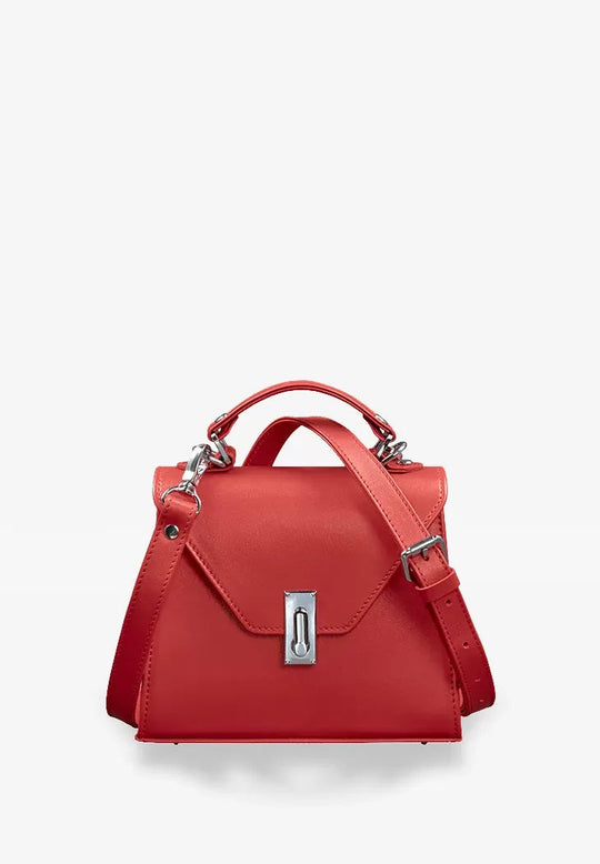 Women's Leather Crossbody Bag – Elegant, Compact and Handcrafted - Leather Purse Backpack