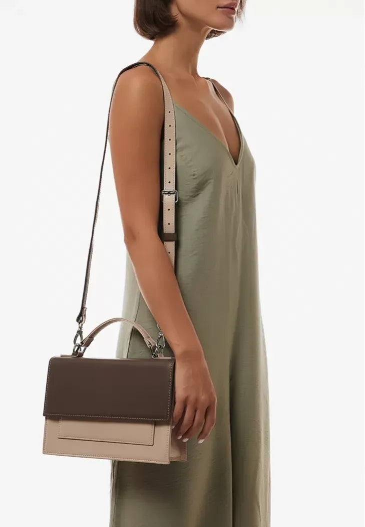 Premium Leather Shoulder Bag for Women – Stylish and Functional Design - Leather Purse Backpack