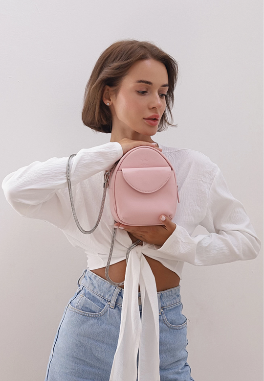 Compact Mini Bag for Women – Versatile and Trendy - Leather Purse Backpack
