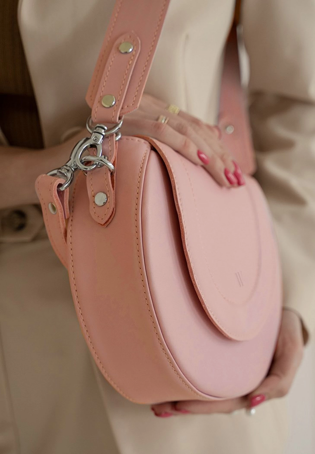 Handcrafted Women’s Leather Bag – Sophisticated Design - Leather Purse Backpack
