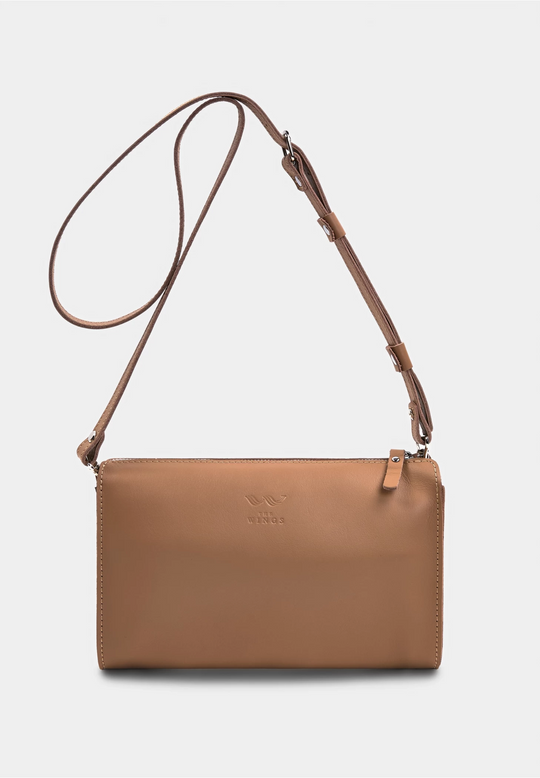 Elegant Sleek Women's Bag in Genuine Leather - Leather Purse Backpack