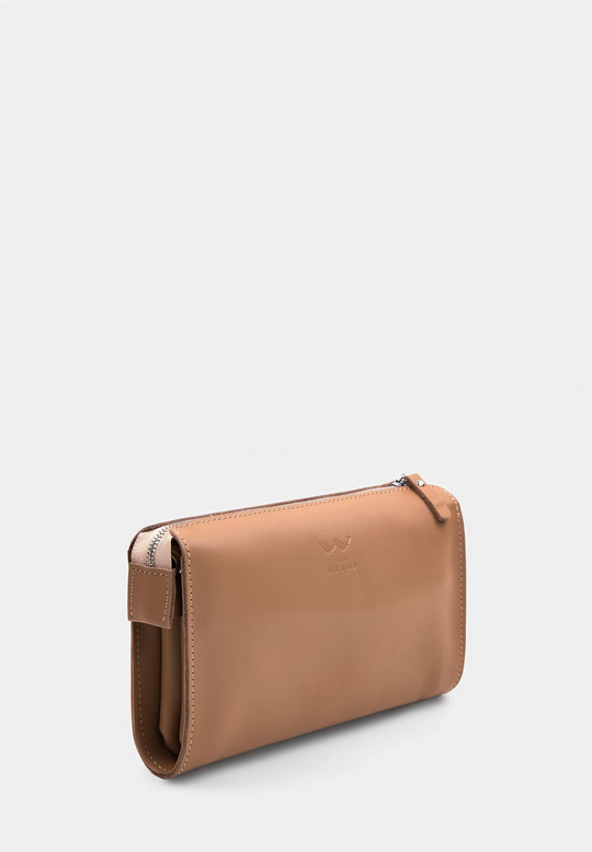 Elegant Sleek Women's Bag in Genuine Leather - Leather Purse Backpack