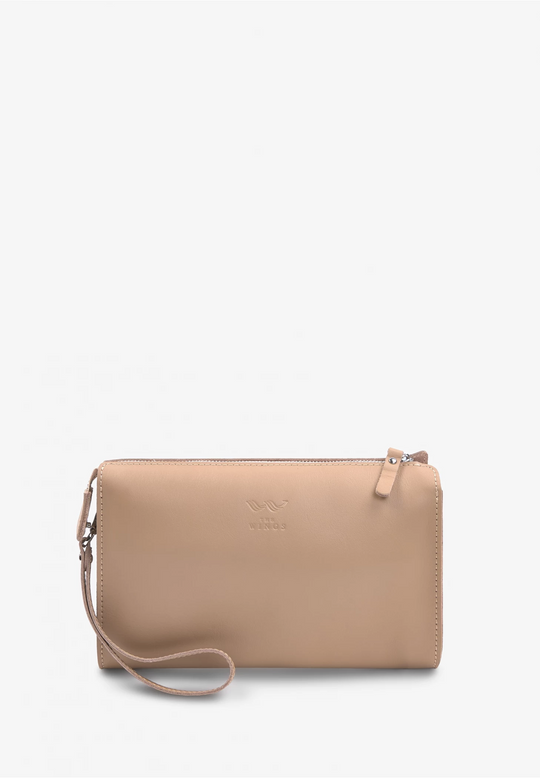 Elegant Sleek Women's Bag in Genuine Leather - Leather Purse Backpack