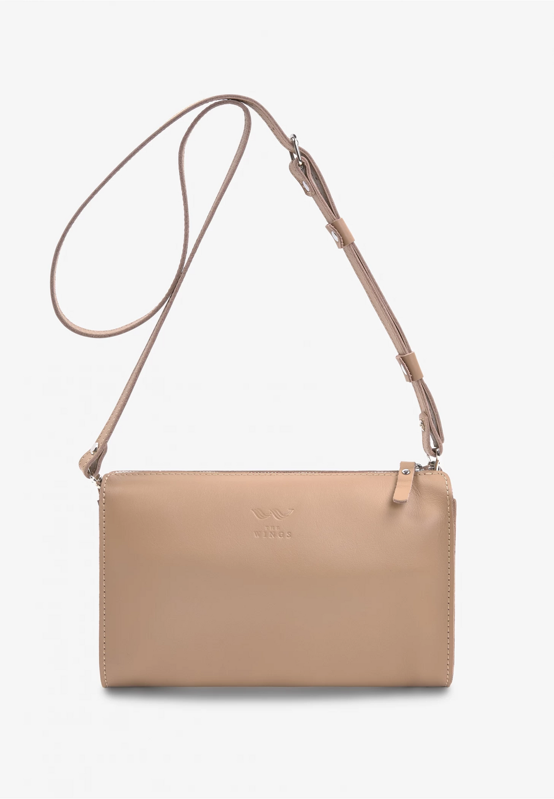 Elegant Sleek Women's Bag in Genuine Leather - Leather Purse Backpack