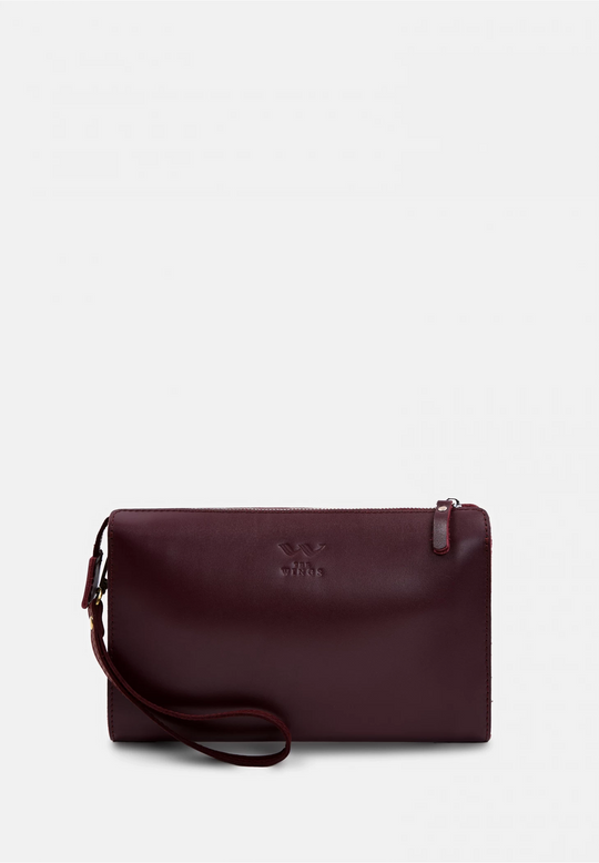 Elegant Sleek Women's Bag in Genuine Leather - Leather Purse Backpack