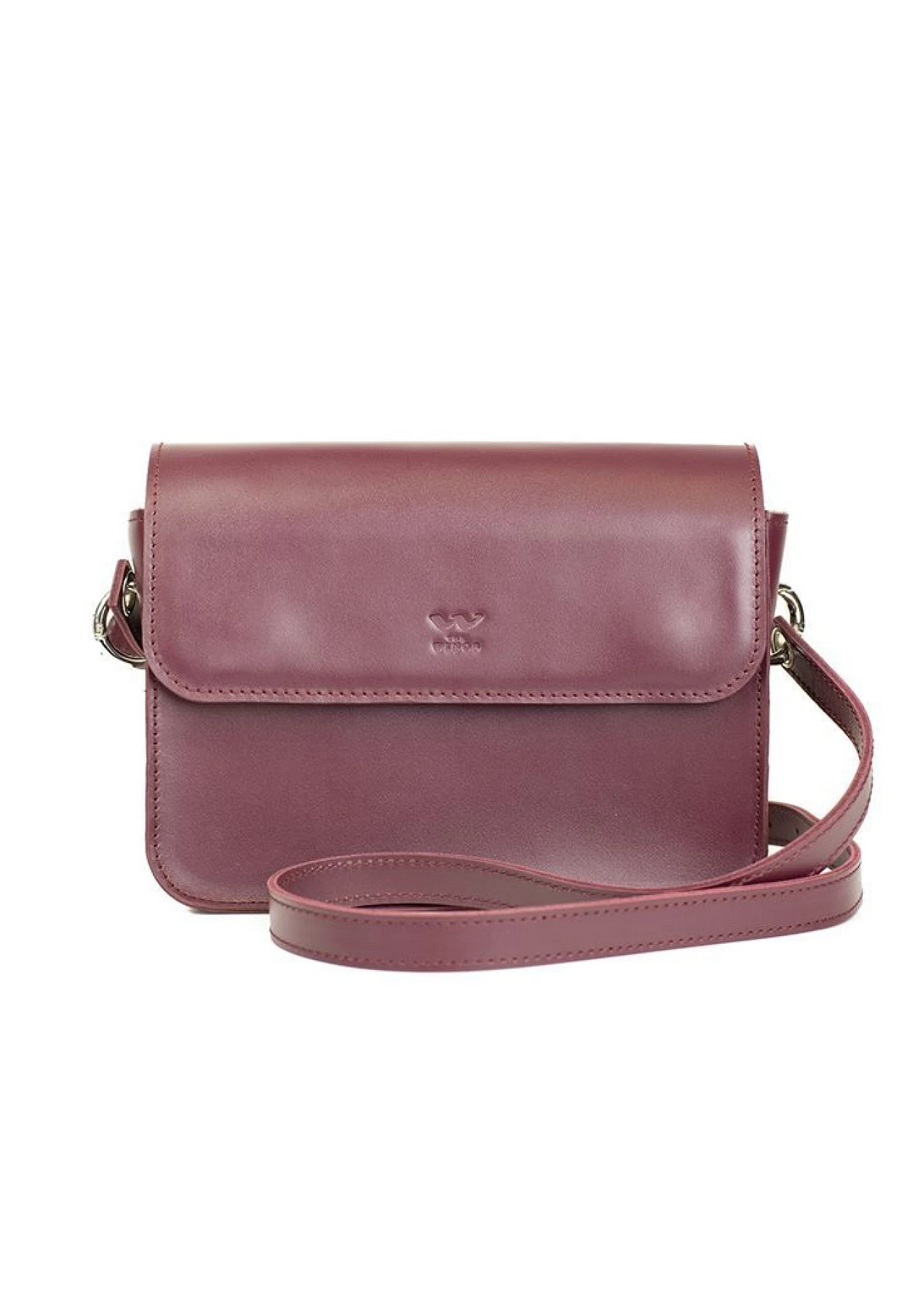 Small Leather Crossbody Bag for Women – Minimalist Style - Leather Purse Backpack