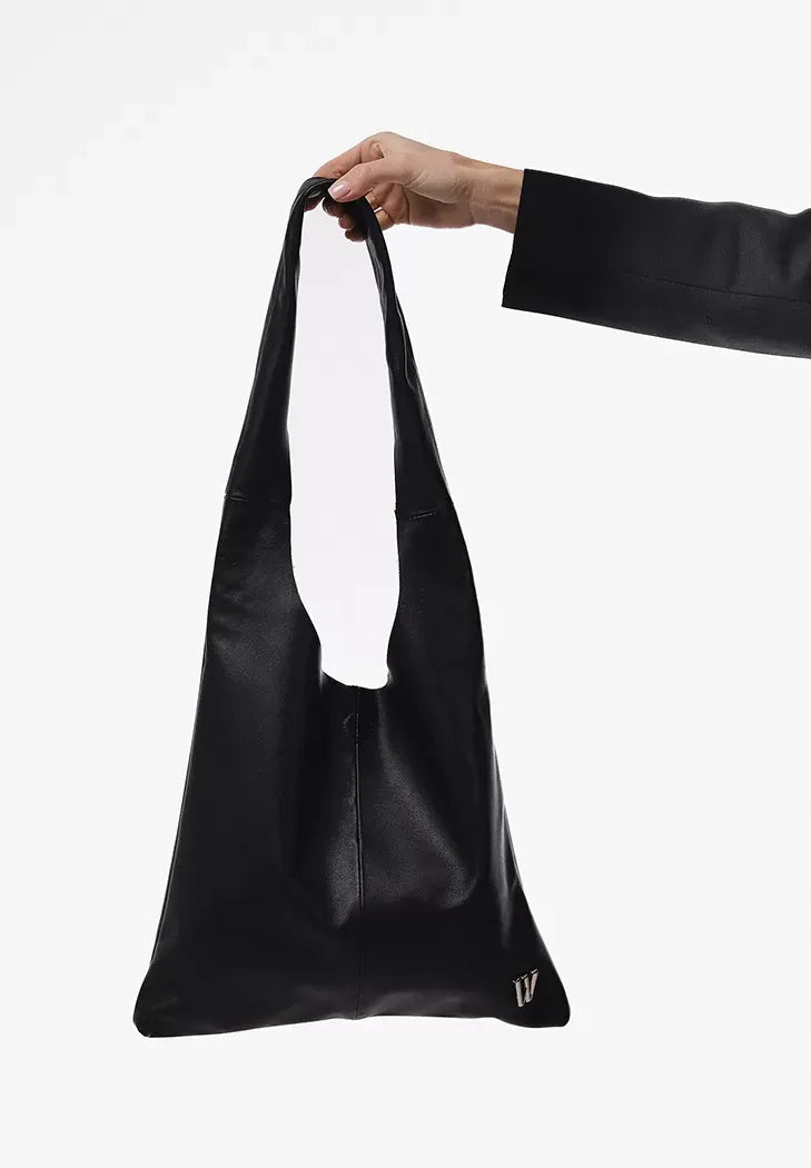 Women's Leather Shopper Tote – Chic and Practical Daily Accessory - Leather Purse Backpack