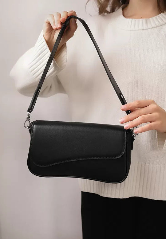 Women's Genuine Leather Bag – Elegant and Timeless Design - Leather Purse Backpack