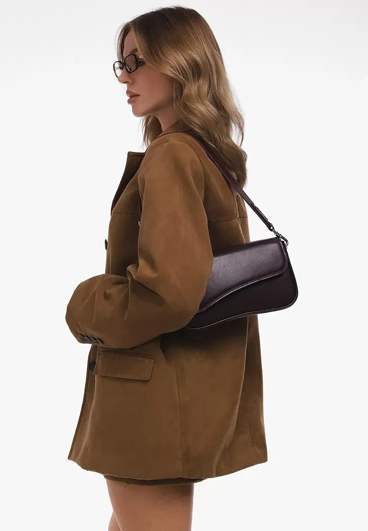 Women's Genuine Leather Bag – Elegant and Timeless Design - Leather Purse Backpack