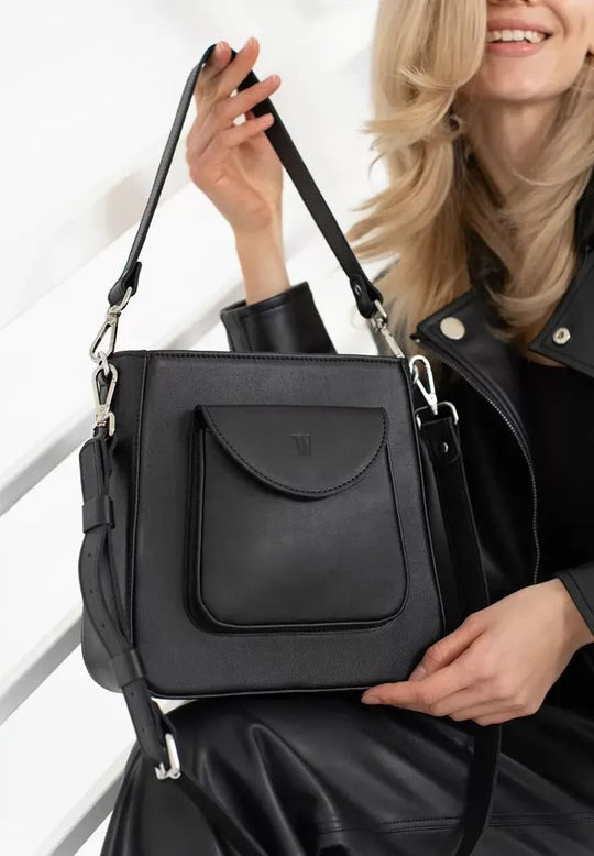 Luxury Women's Crossbody Bag – Made from Premium Leather - Leather Purse Backpack