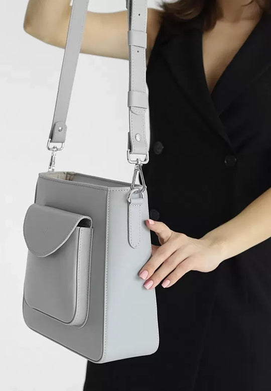 Luxury Women's Crossbody Bag – Made from Premium Leather - Leather Purse Backpack