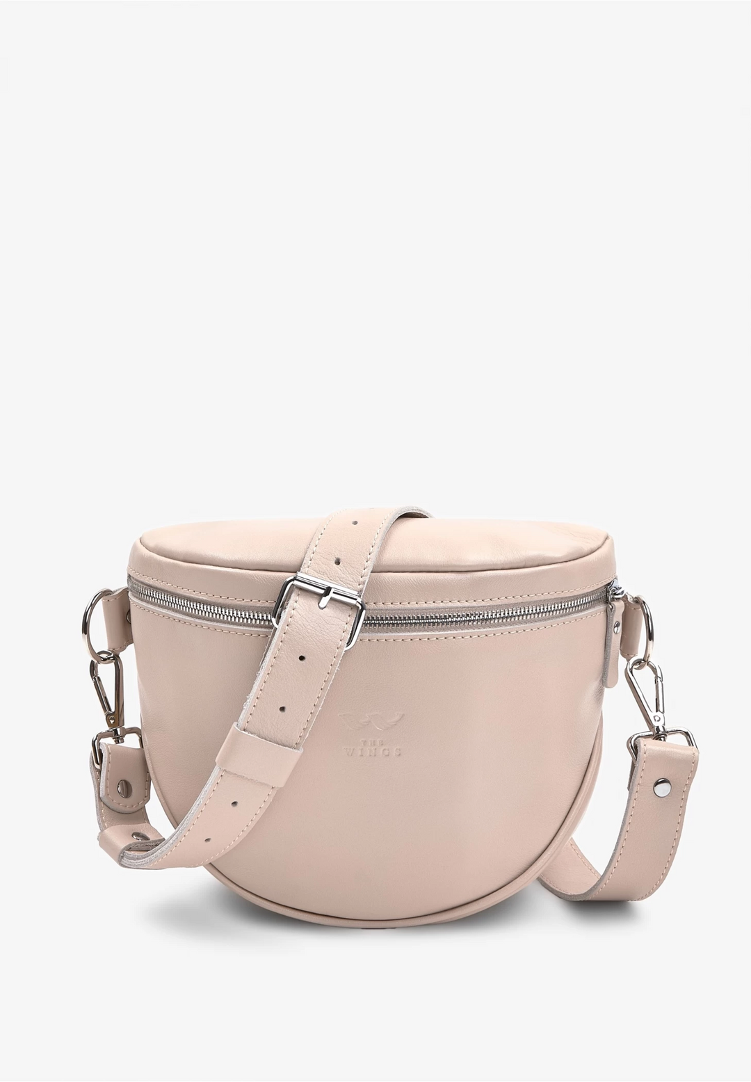 Leather Waist Crossbody Bag – Compact and Hands-Free - Leather Purse Backpack