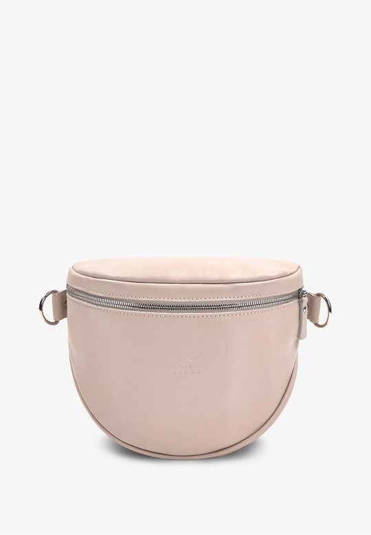 Leather Waist Crossbody Bag – Compact and Hands-Free - Leather Purse Backpack