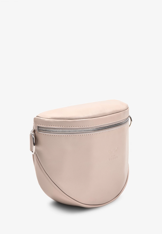 Leather Waist Crossbody Bag – Compact and Hands-Free - Leather Purse Backpack