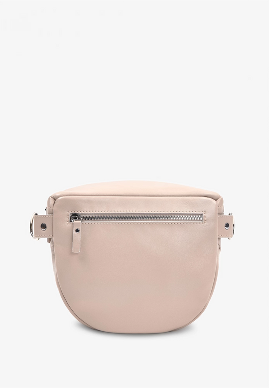 Leather Waist Crossbody Bag – Compact and Hands-Free - Leather Purse Backpack