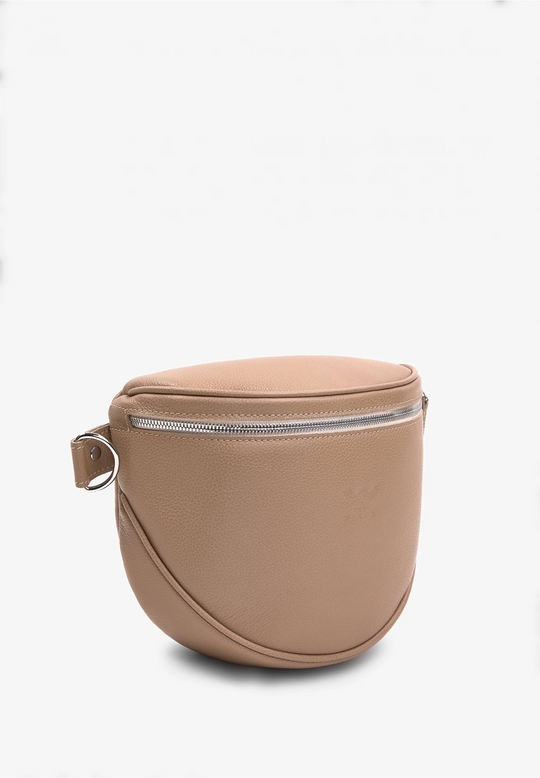 Leather Belt Crossbody Bag – Versatile and Stylish Design - Leather Purse Backpack