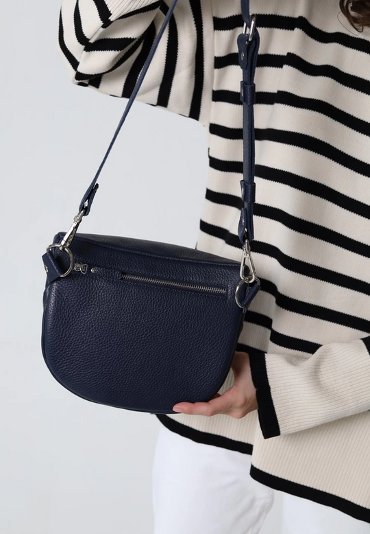 Leather Belt Crossbody Bag – Versatile and Stylish Design - Leather Purse Backpack
