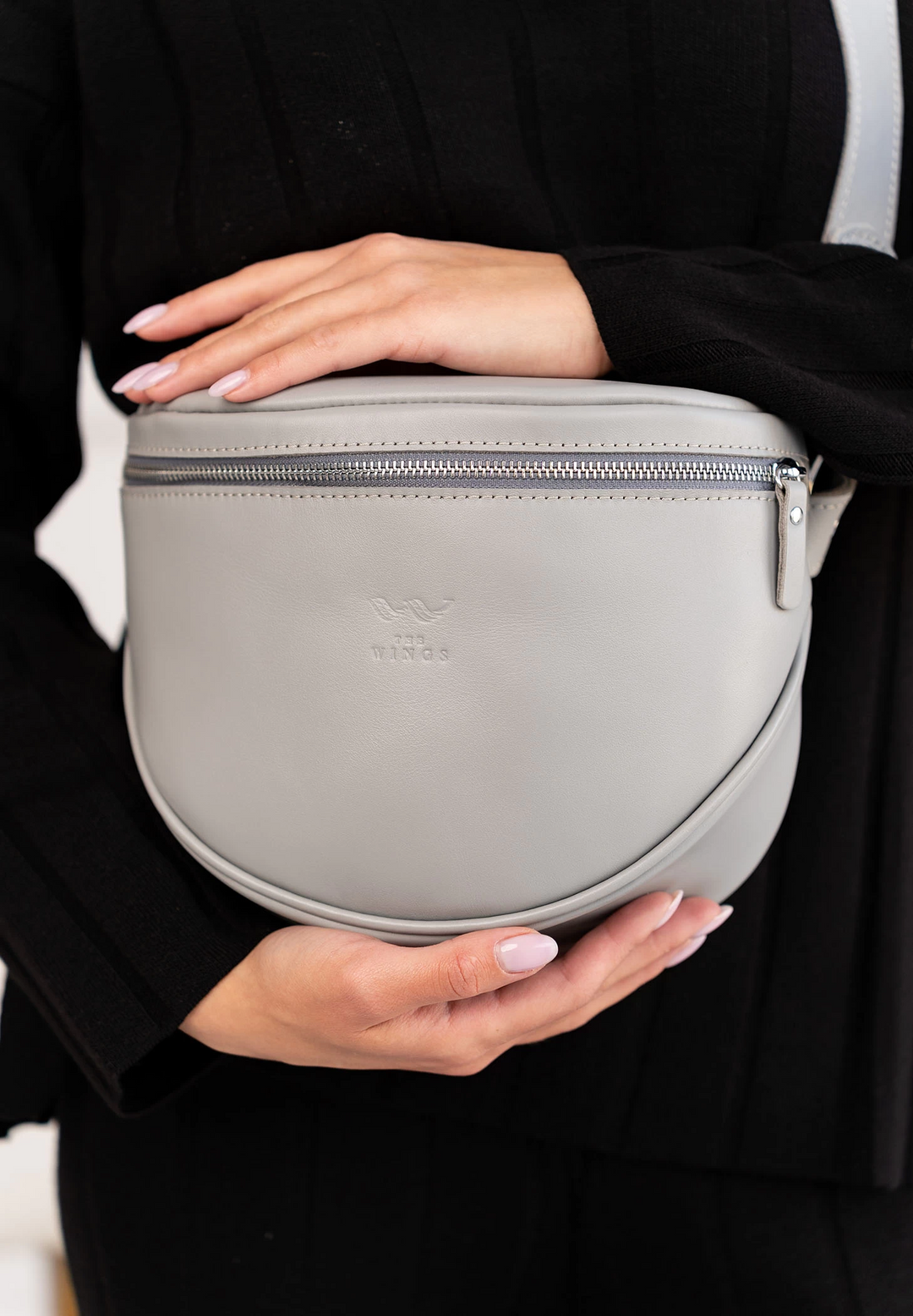 Leather Waist Crossbody Bag – Compact and Hands-Free - Leather Purse Backpack