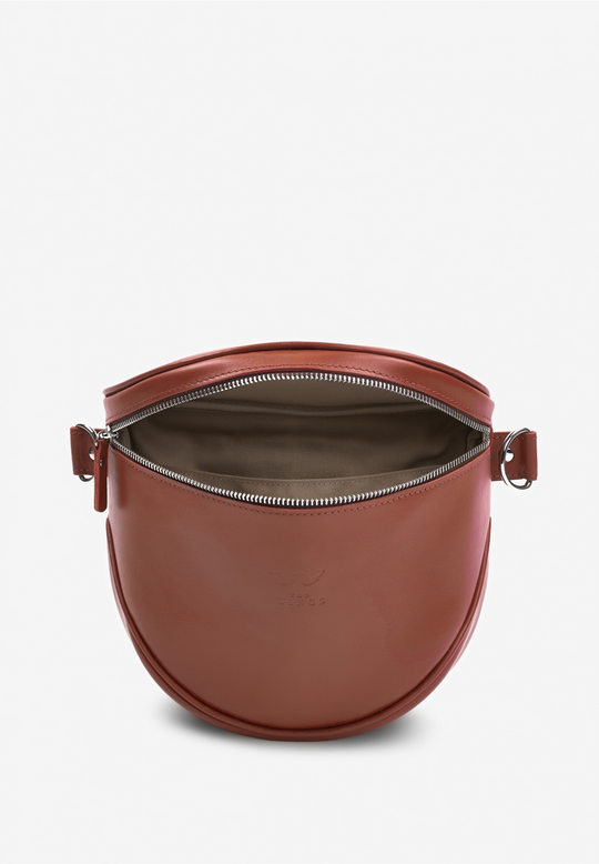 Leather Waist Crossbody Bag – Compact and Hands-Free - Leather Purse Backpack