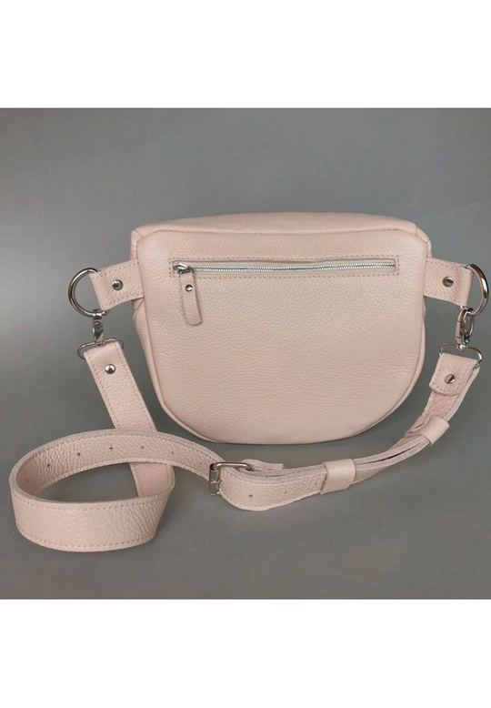 Leather Belt Crossbody Bag – Versatile and Stylish Design - Leather Purse Backpack