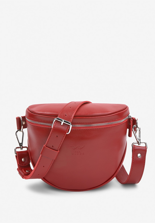 Leather Waist Crossbody Bag – Compact and Hands-Free - Leather Purse Backpack