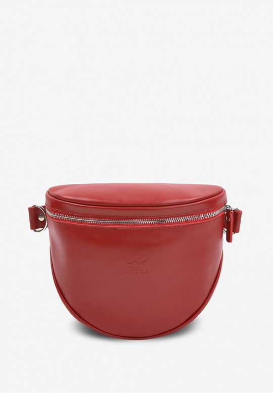 Leather Waist Crossbody Bag – Compact and Hands-Free - Leather Purse Backpack