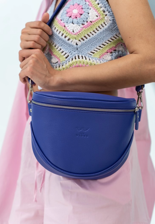 Leather Belt Crossbody Bag – Versatile and Stylish Design - Leather Purse Backpack