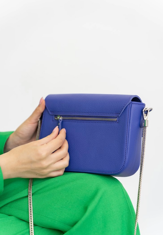 Soft Grain Leather Purse for Women - Elegant Bag - Leather Purse Backpack