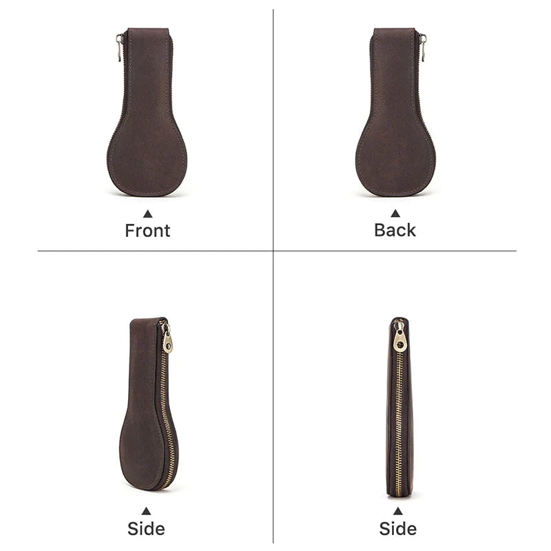 Classic leather watch organizer