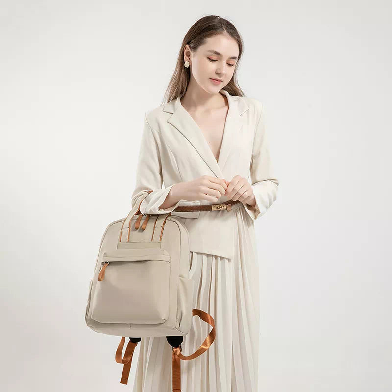 Color-plated Zinc-Alloy Hardware backpack