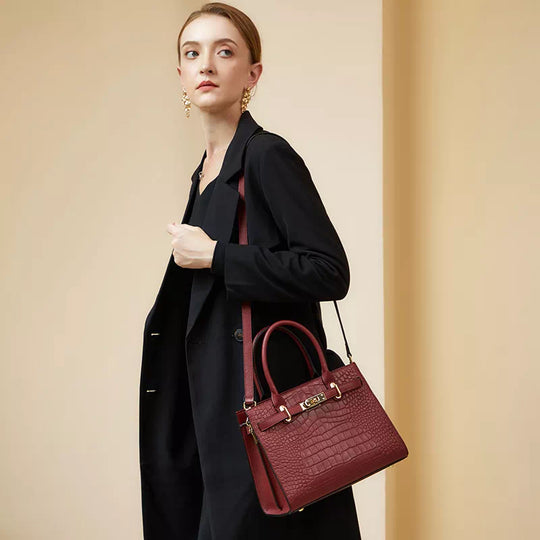 Where to Buy High-End Top Handle Satchel Bags in Middle Size