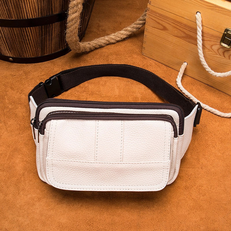Women's stylish leather belt bag