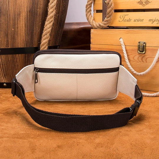 Ladies leather hip bag