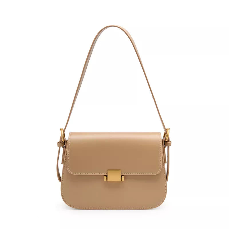 Women's Small Leather Shoulder Bag - Leather Purse Backpack