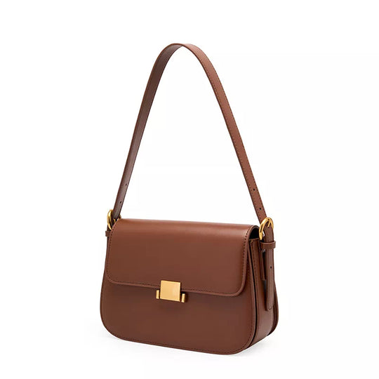 Women's Small Leather Shoulder Bag - Leather Purse Backpack