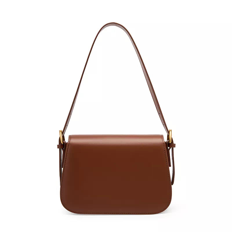 Women's Small Leather Shoulder Bag - Leather Purse Backpack