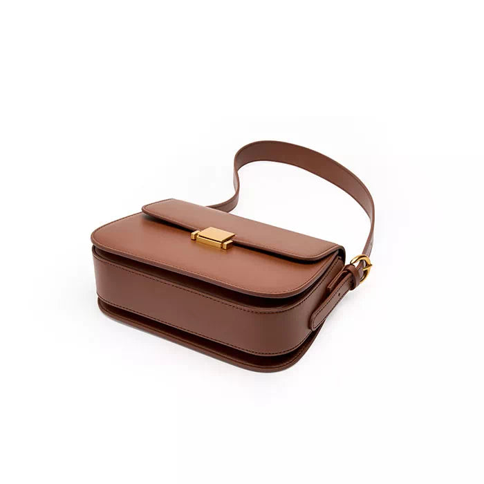 Women's Small Leather Shoulder Bag - Leather Purse Backpack