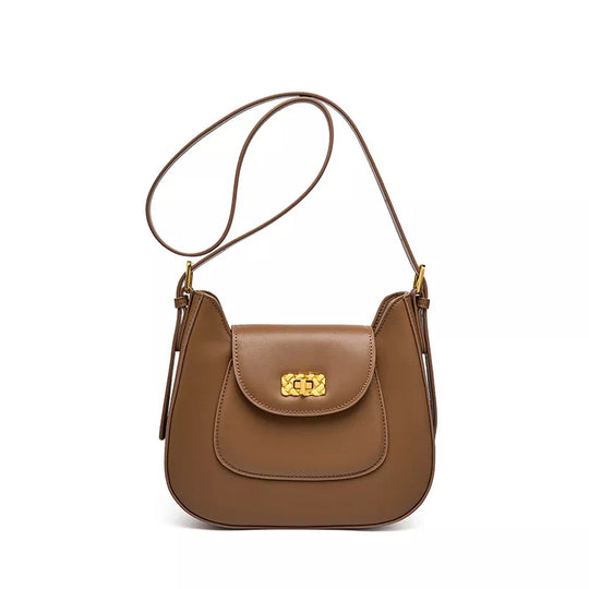 Top-rated designers for luxury leather saddle bags with double straps