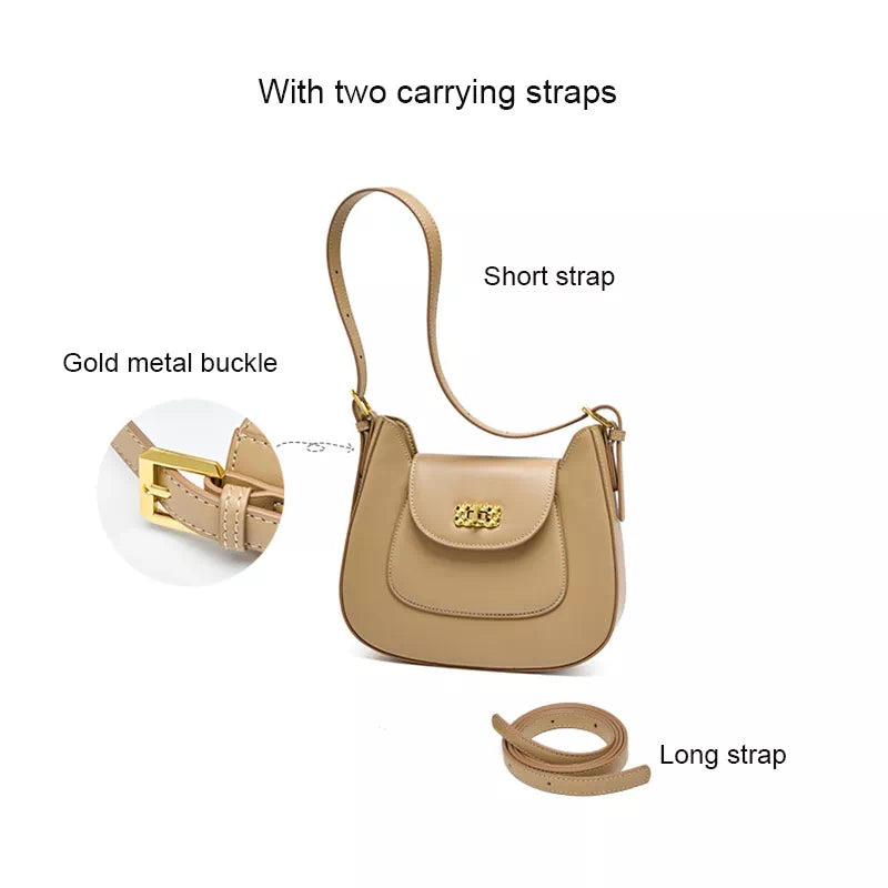 Women Leather Shoulder Bag - Leather Purse Backpack